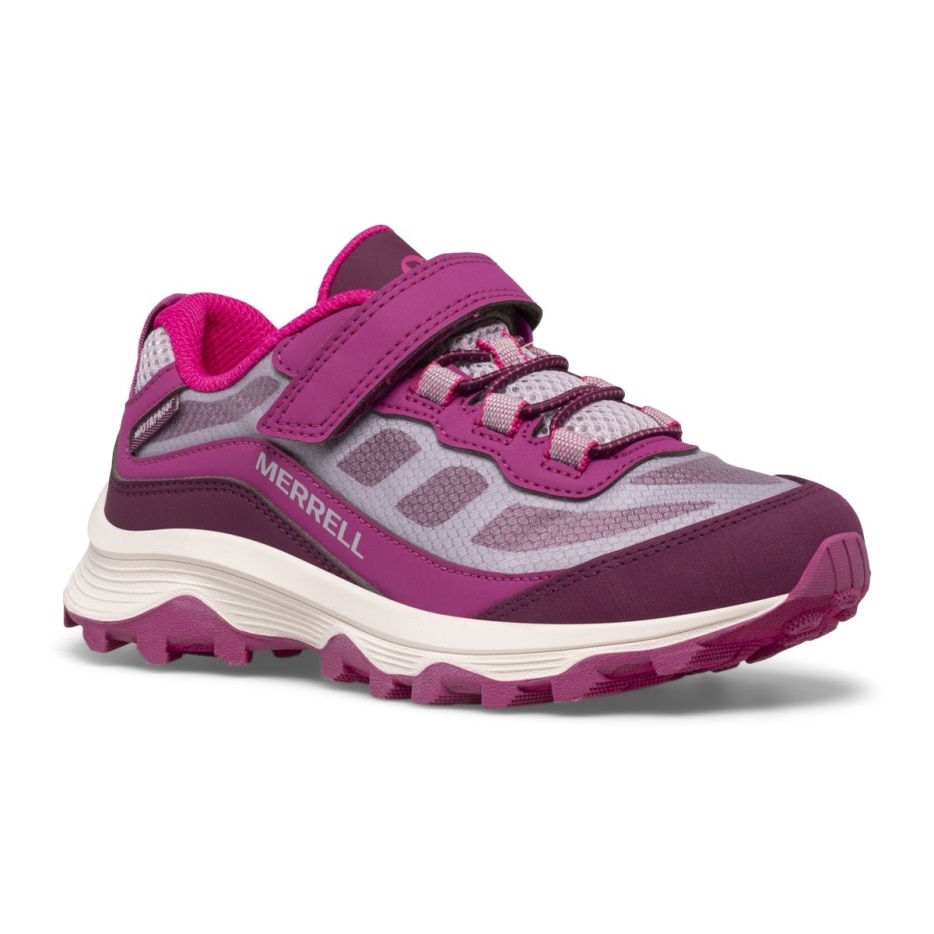 Merrell Big Kid's Moab Speed ​​Nizka A/C Vodotesna Siva Jagoda