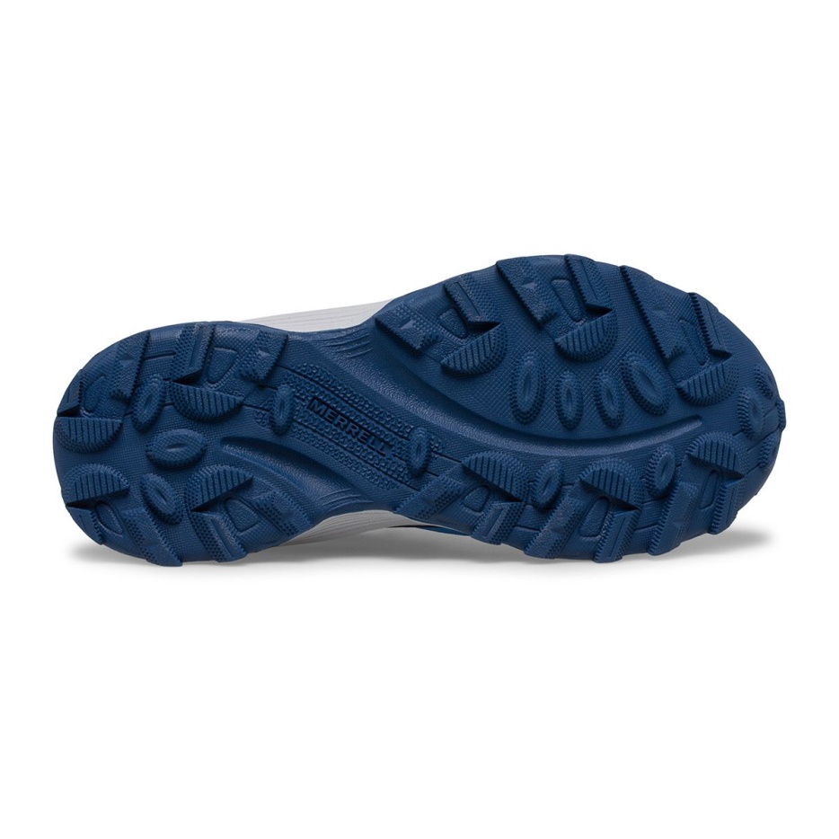 Merrell Big Kid's Moab Speed Low Waterproof Blue