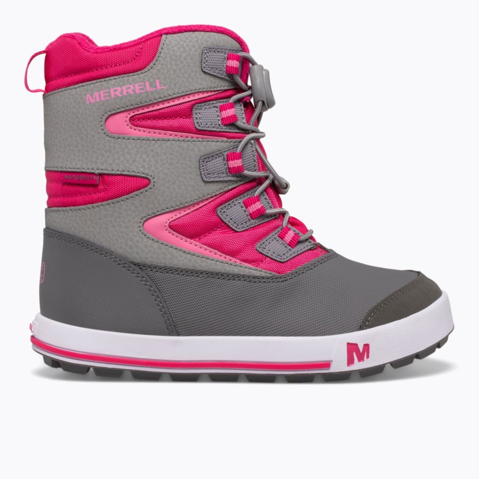 Merrell Mali Otroški škorenj Snowbank 3.0 Sivo-berry