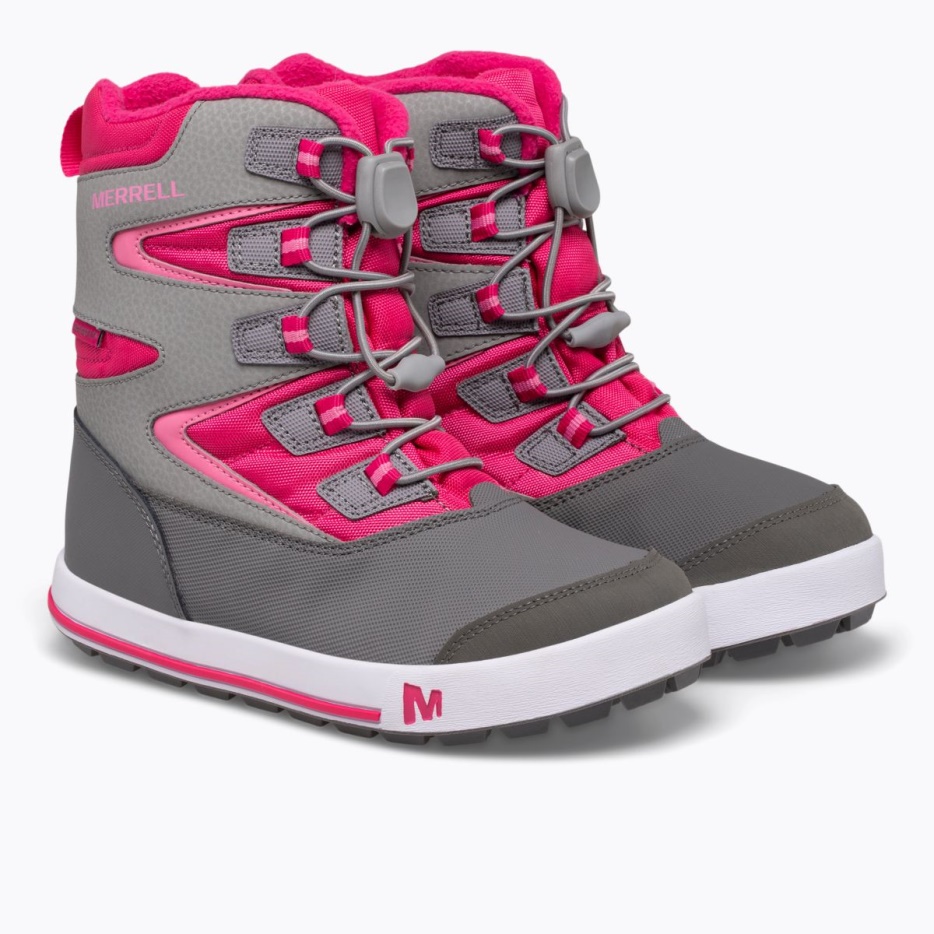 Merrell Mali Otroški škorenj Snowbank 3.0 Sivo-berry