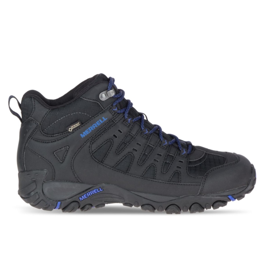Merrell Moški Accentor Sport Mid Gore-tex Black-sodalit