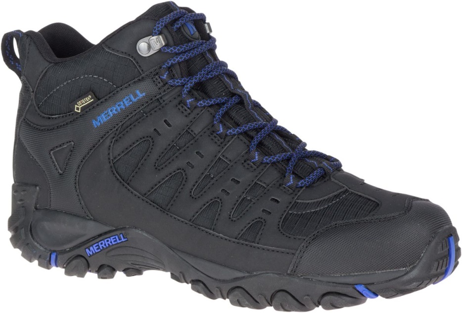 Merrell Moški Accentor Sport Mid Gore-tex Black-sodalit