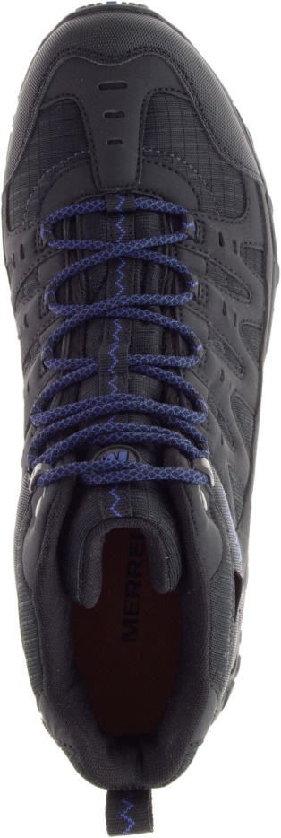 Merrell Moški Accentor Sport Mid Gore-tex Black-sodalit