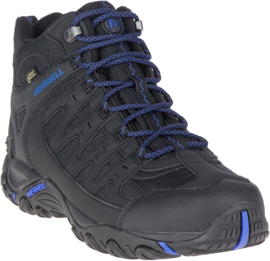 Merrell Moški Accentor Sport Mid Gore-tex Black-sodalit