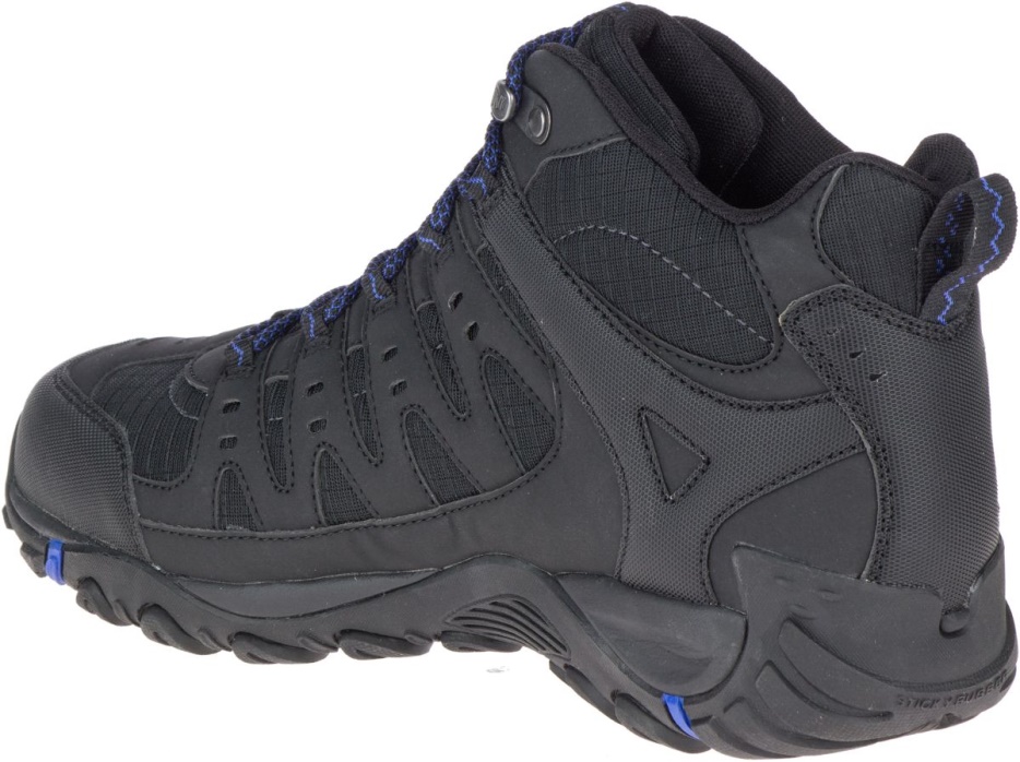 Merrell Moški Accentor Sport Mid Gore-tex Black-sodalit