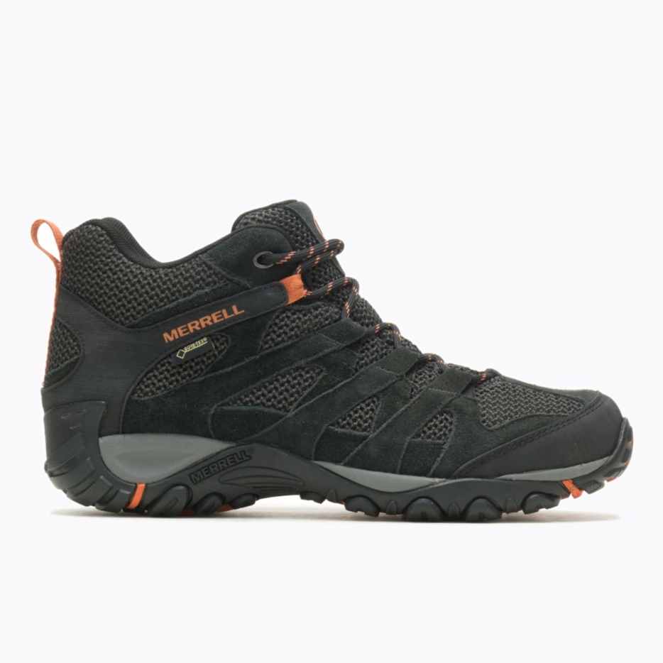 Merrell Moški Alverstone Mid Gore-tex črna