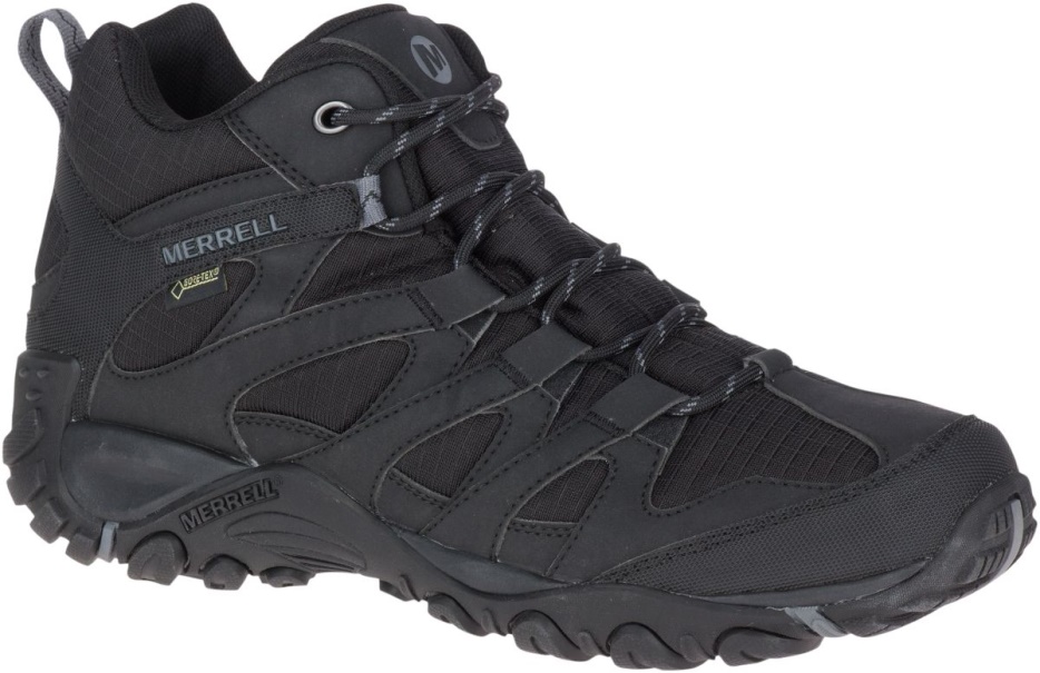 Merrell Moški Alverstone Sport Mid Gore-tex Black-rock