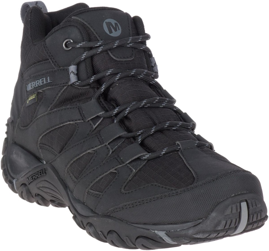 Merrell Moški Alverstone Sport Mid Gore-tex Black-rock