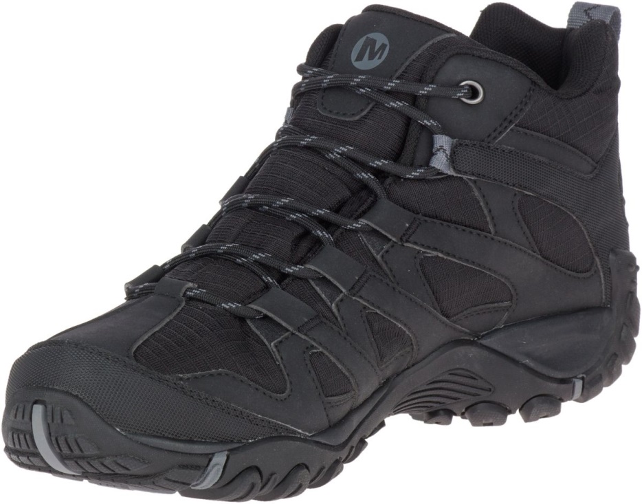 Merrell Moški Alverstone Sport Mid Gore-tex Black-rock