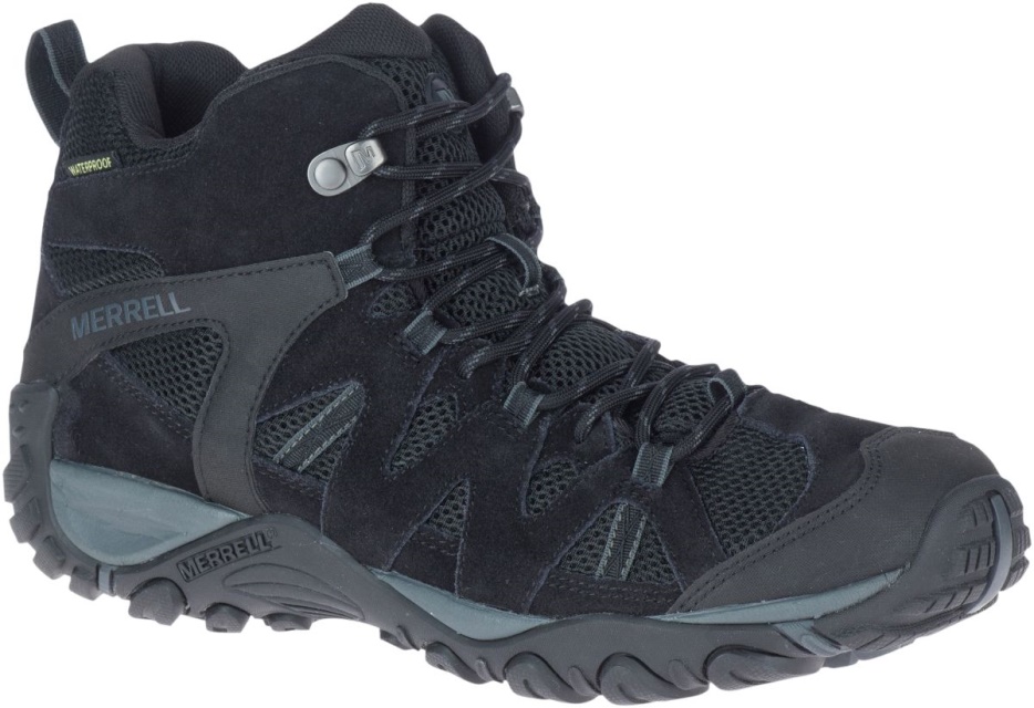 Merrell Moške Deverta 2 Mid Waterproof Black-granite