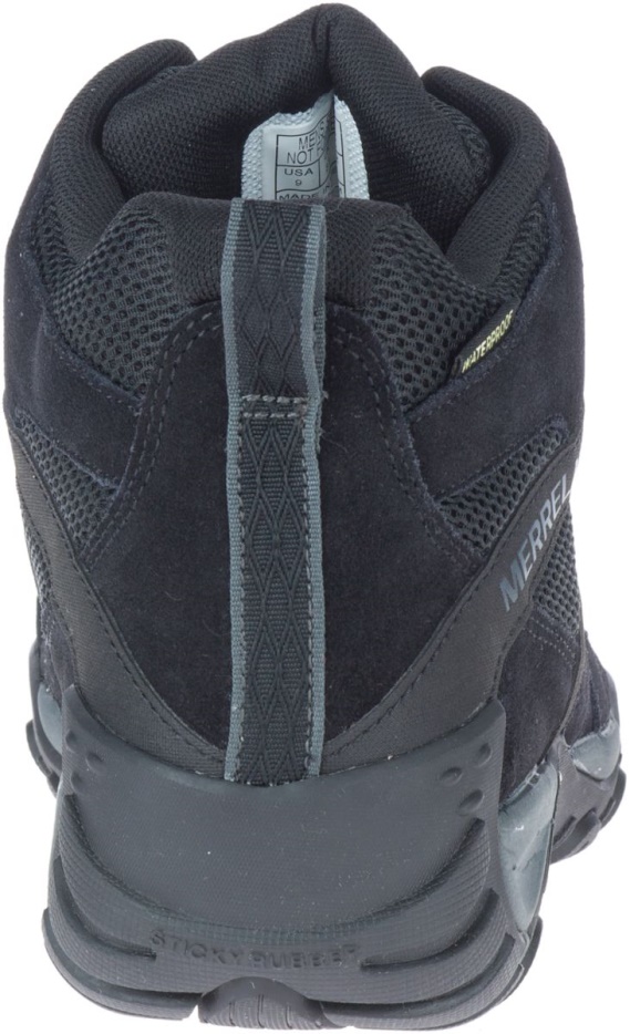 Merrell Moške Deverta 2 Mid Waterproof Black-granite