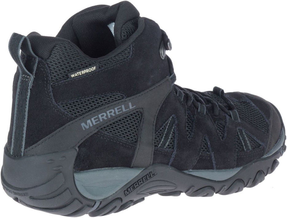 Merrell Moške Deverta 2 Mid Waterproof Black-granite