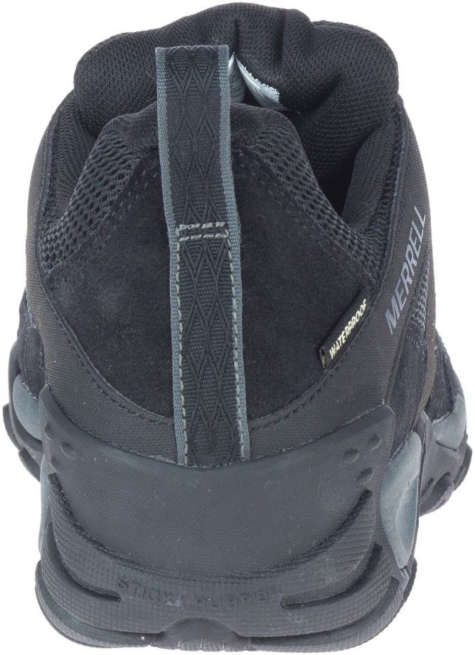 Merrell Moški Deverta 2 Vodoodporni črni Granit