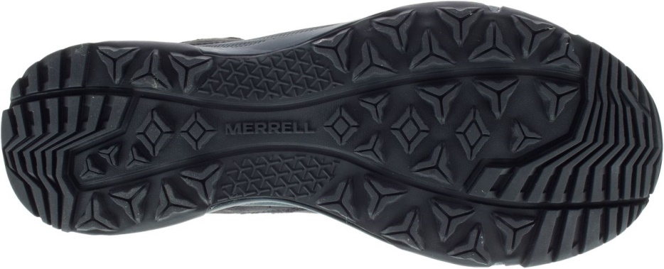 Merrell Moške Erie Mid Usnjene Nepremočljive črne
