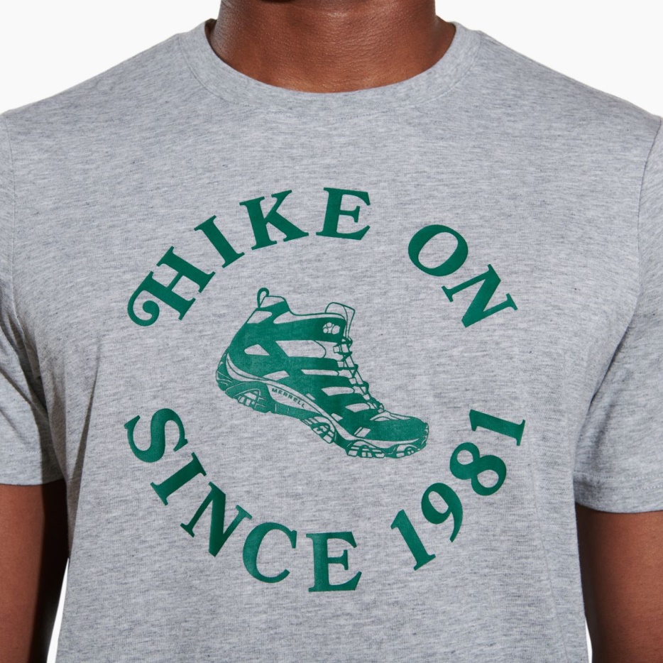 Merrell Moški Hike On Tee Grey Heather