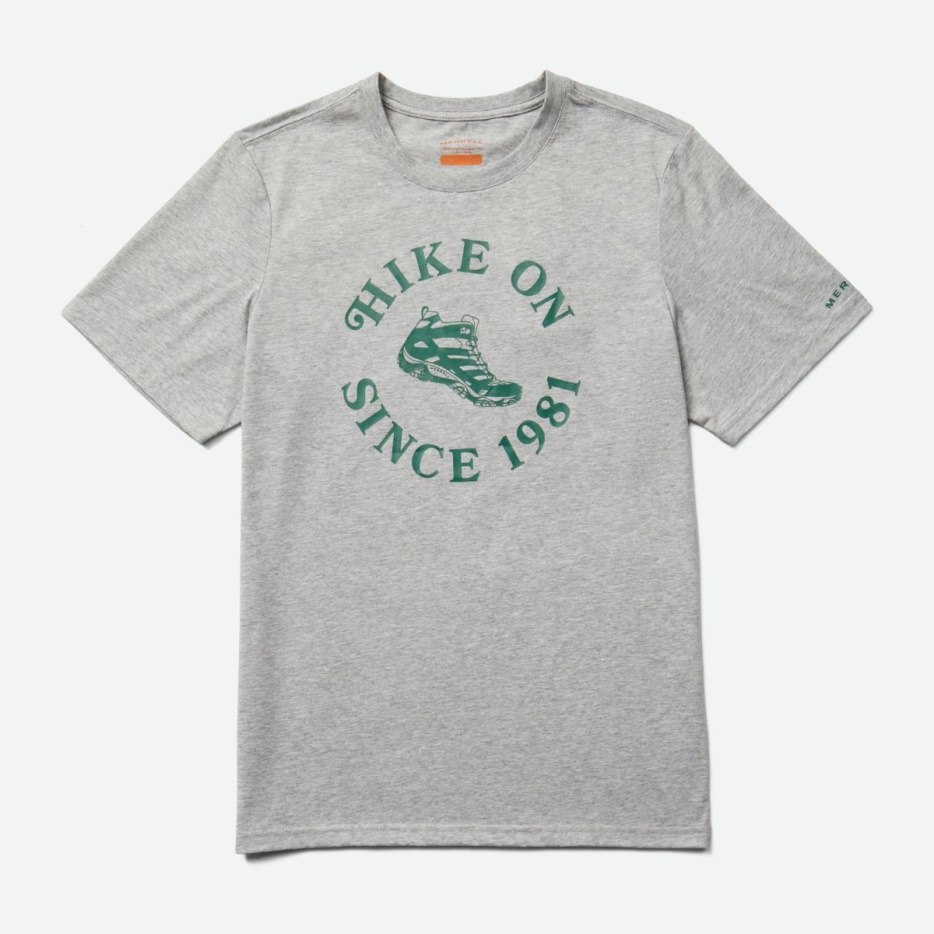 Merrell Moški Hike On Tee Grey Heather