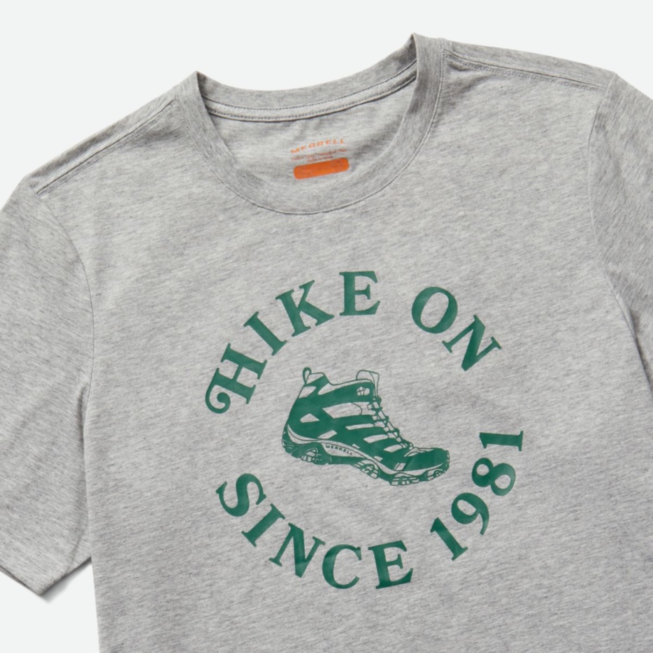 Merrell Moški Hike On Tee Grey Heather