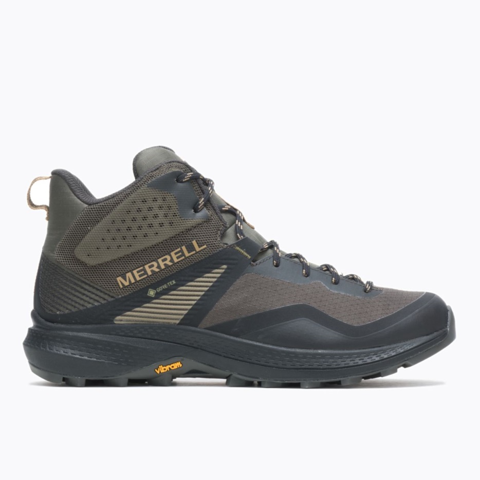 Merrell Moški Mqm 3 Mid Gore-tex Olivno