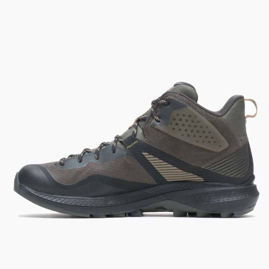 Merrell Moški Mqm 3 Mid Gore-tex Olivno