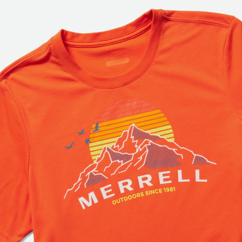 Merrell Moška Majica Merrell Mountains Petarda