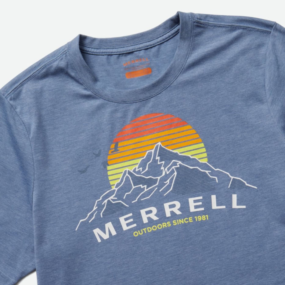 Merrell Moška Majica Merrell Mountains Riviera Heather