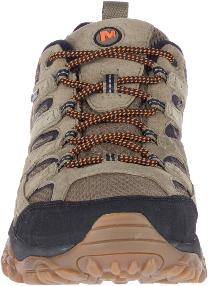 Merrell Moški Moab 2 Usnje Gore-tex Olivno
