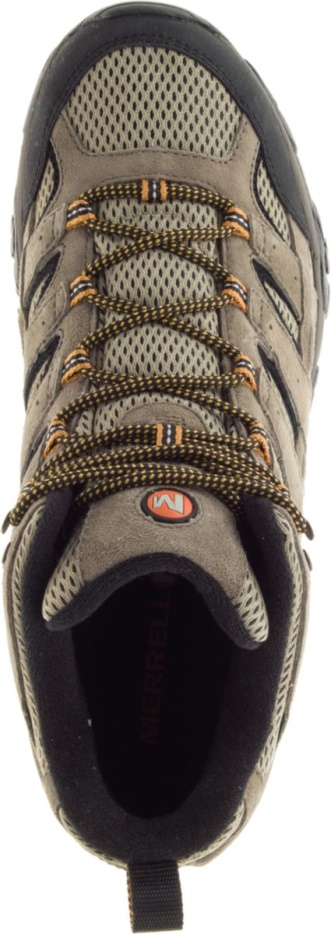 Merrell Moške Moab 2 Usnje Srednje Gore-tex Orehi