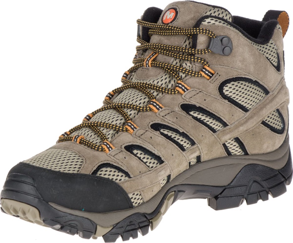 Merrell Moške Moab 2 Usnje Srednje Gore-tex Orehi