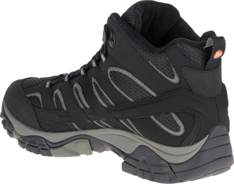 Merrell Moški Moab 2 Mid Gore-tex črna