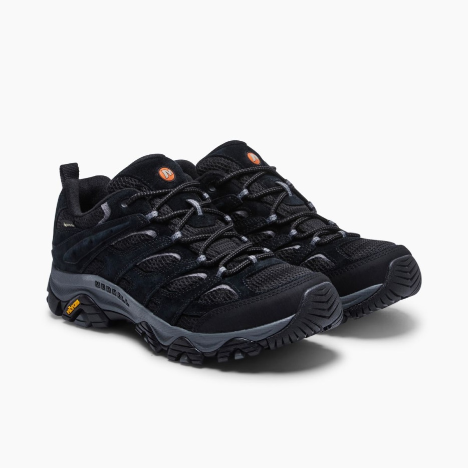 Merrell Moški Moab 3 Gore-tex črno-siva