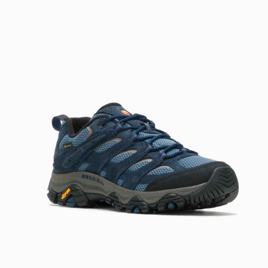 Merrell Moški Moab 3 Gore-tex Mornarsko Modri