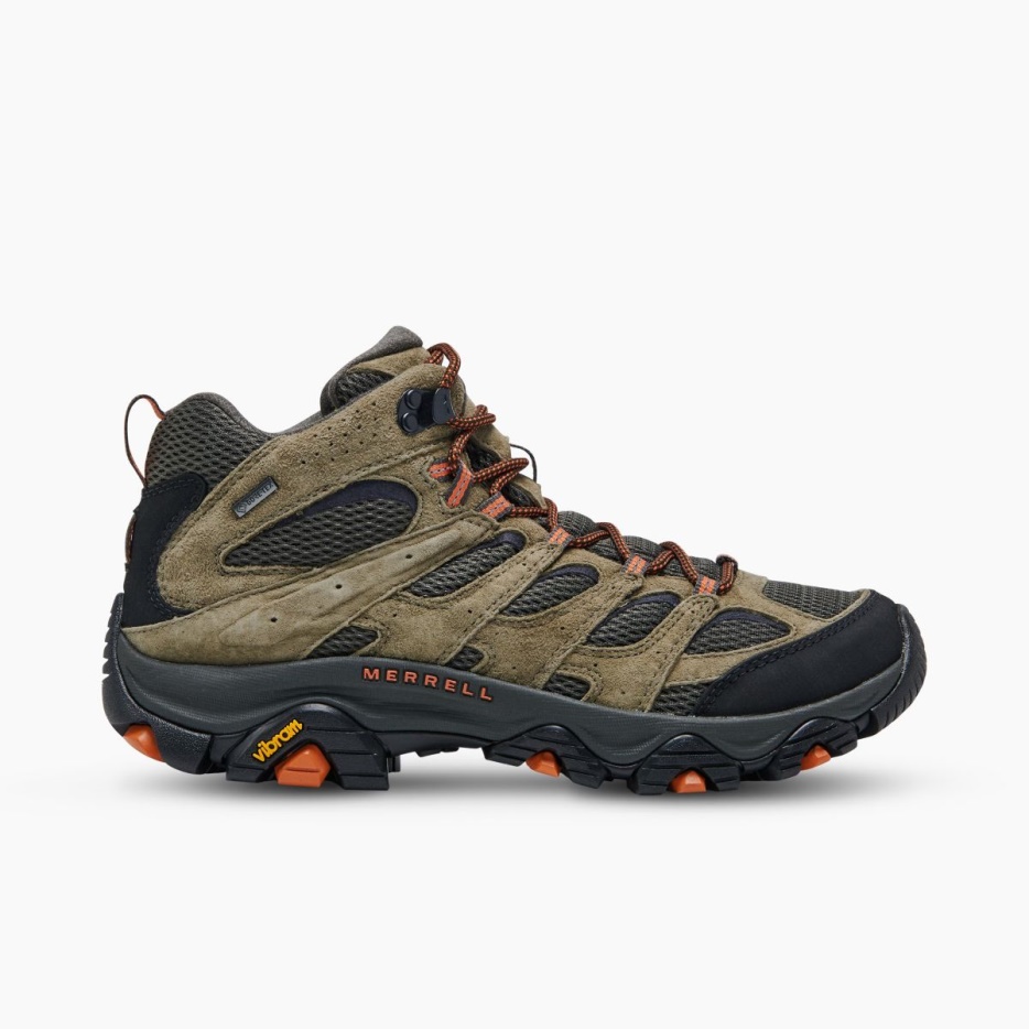 Merrell Moški Moab 3 Mid Gore-tex Olivna