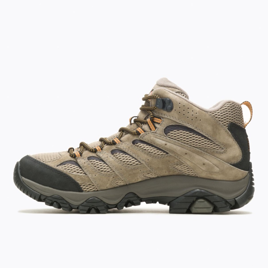 Merrell Moške Moab 3 Mid Gore-tex Orehi