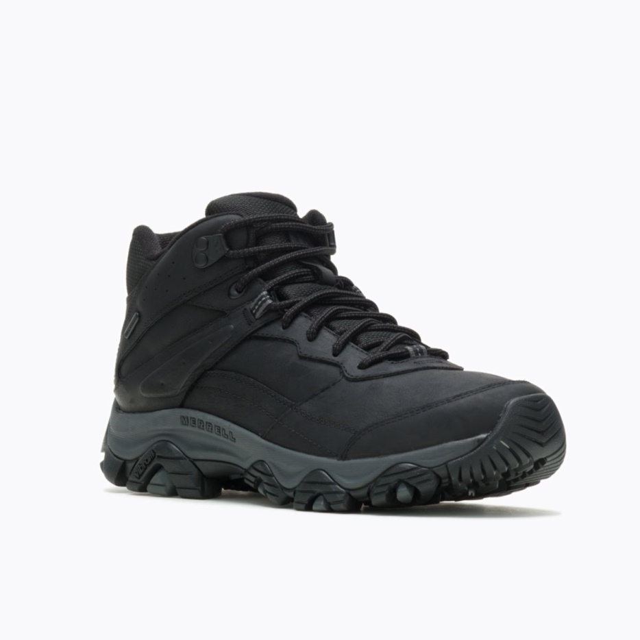 Merrell Moške Moab Adventure 3 Mid Waterproof Black
