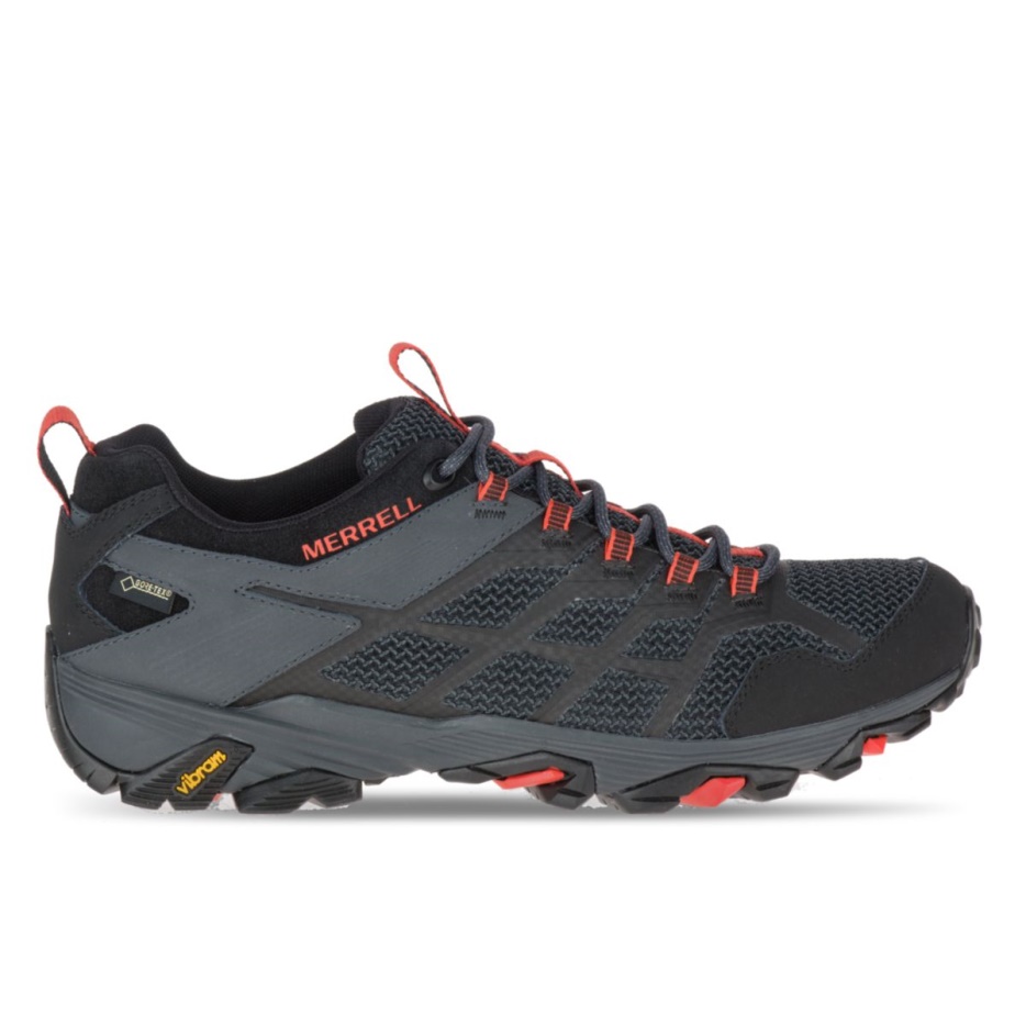 Merrell Moške Moab Fst 2 Gore-tex Black-granite