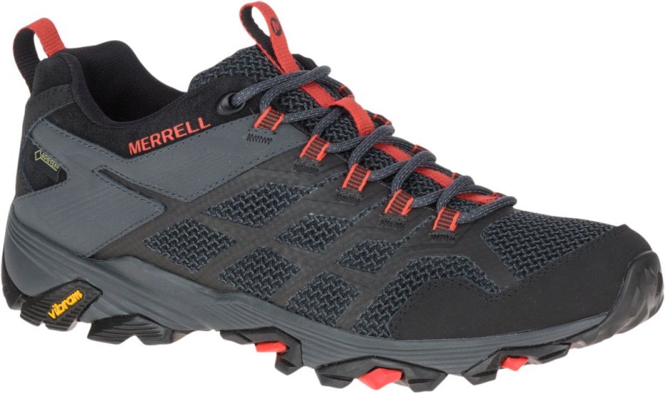 Merrell Moške Moab Fst 2 Gore-tex Black-granite