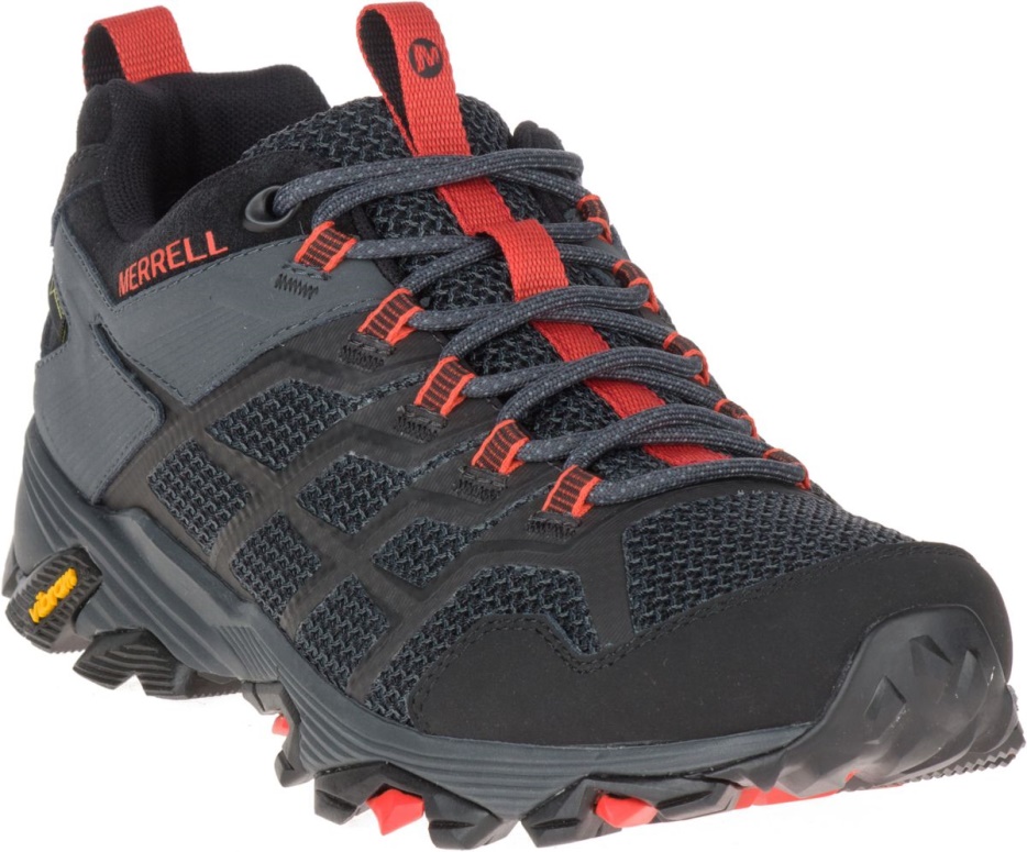Merrell Moške Moab Fst 2 Gore-tex Black-granite
