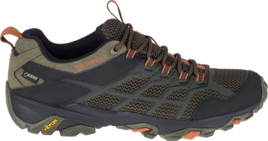 Merrell Moške Moab Fst 2 Gore-tex Olivno-adobe