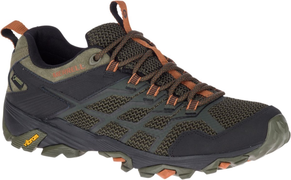 Merrell Moške Moab Fst 2 Gore-tex Olivno-adobe