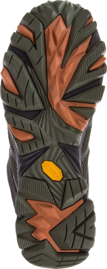 Merrell Moške Moab Fst 2 Gore-tex Olivno-adobe
