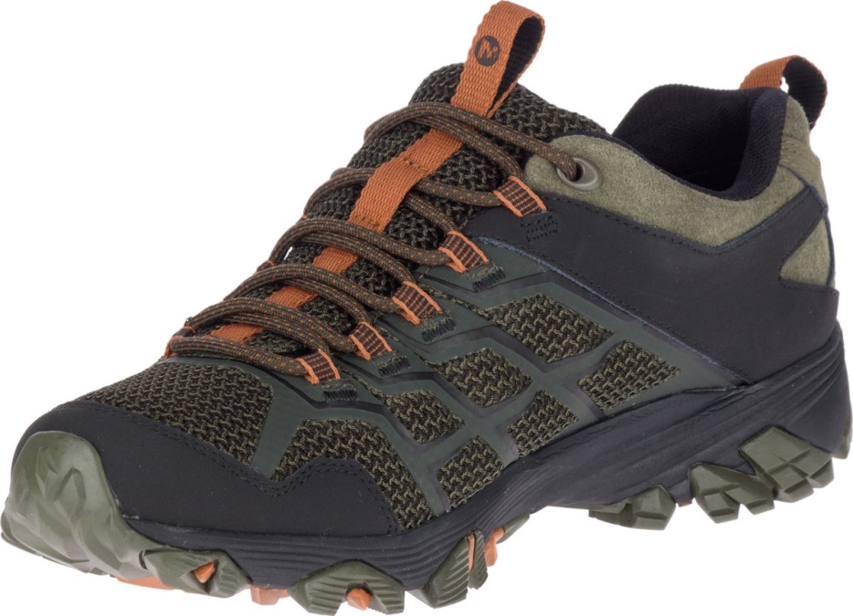 Merrell Moške Moab Fst 2 Gore-tex Olivno-adobe