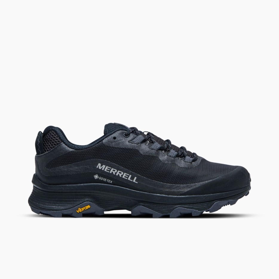 Merrell Moške Moab Speed Gore-tex Black-asphalt