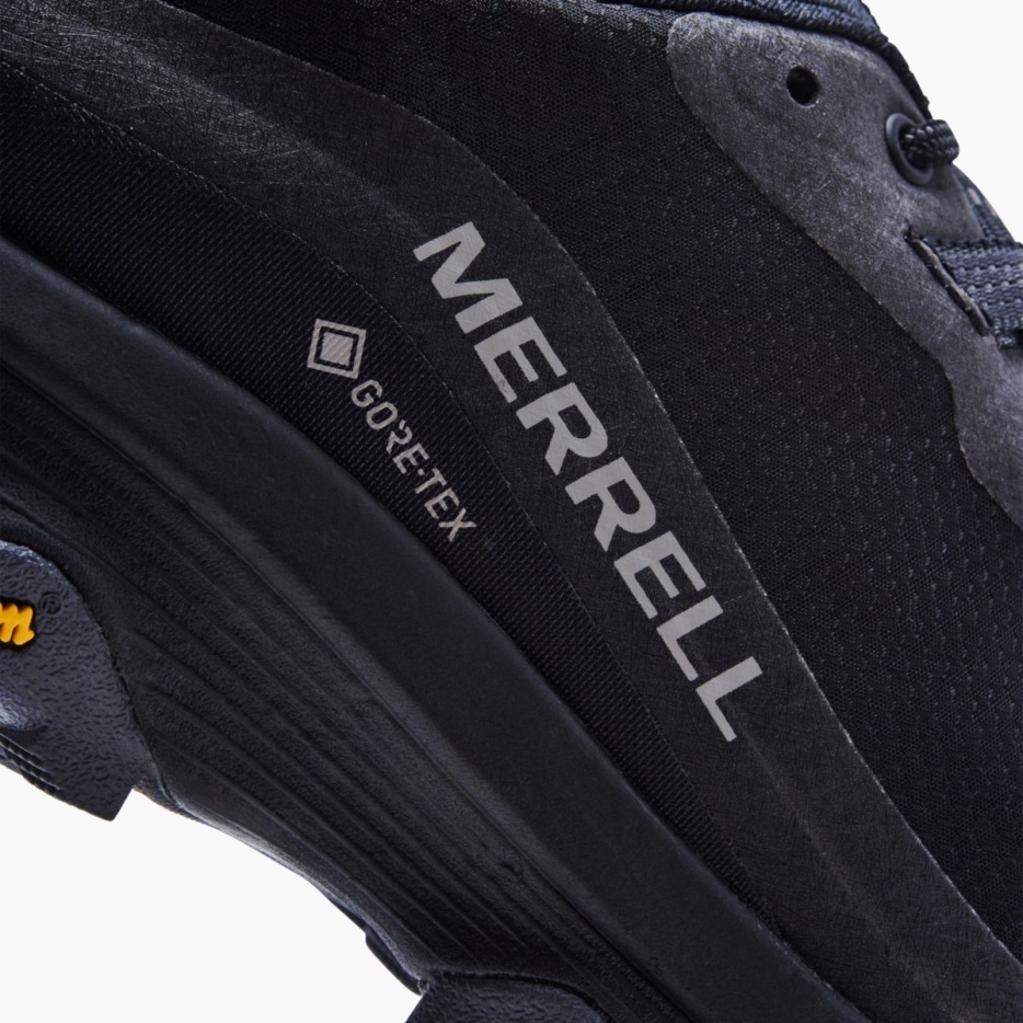 Merrell Moške Moab Speed Gore-tex Black-asphalt