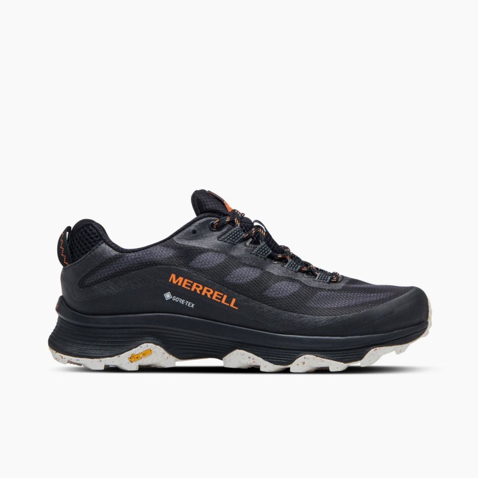 Merrell Moške Moab Speed Gore-tex črne