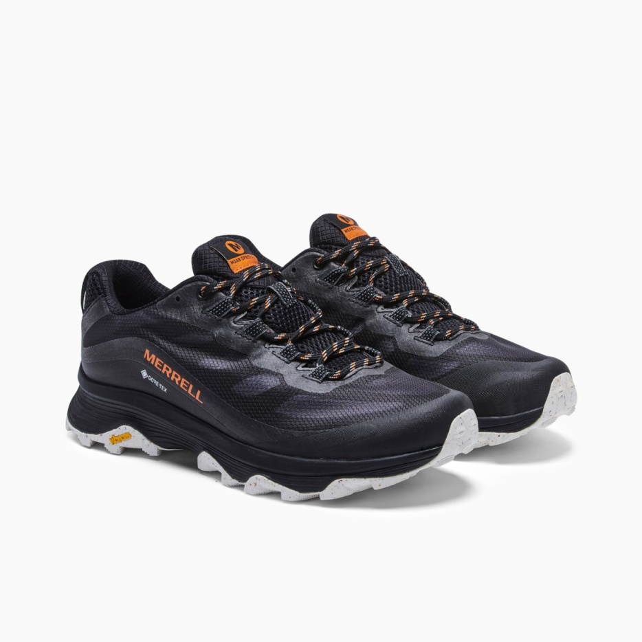 Merrell Moške Moab Speed Gore-tex črne