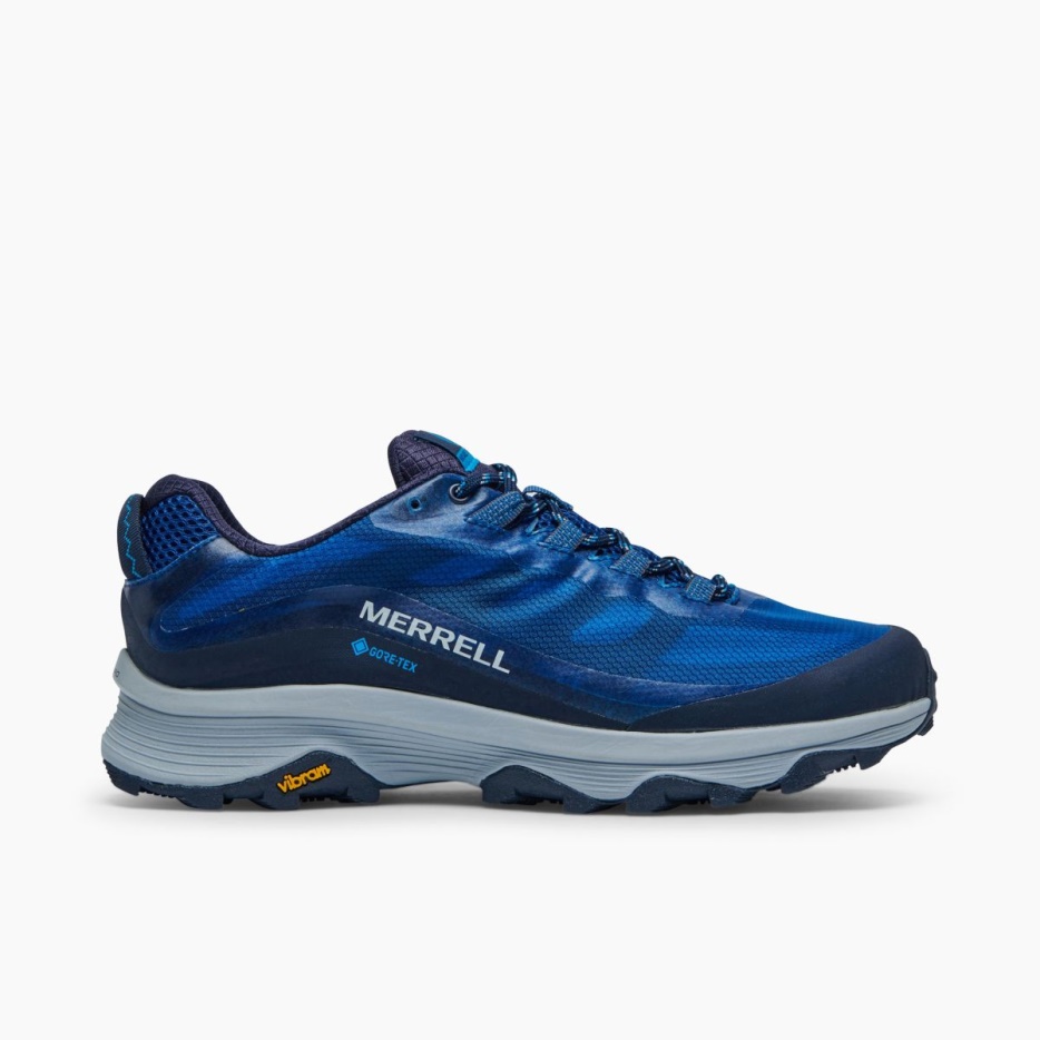 Merrell Moške Moab Speed Gore-tex Mornarsko Modre