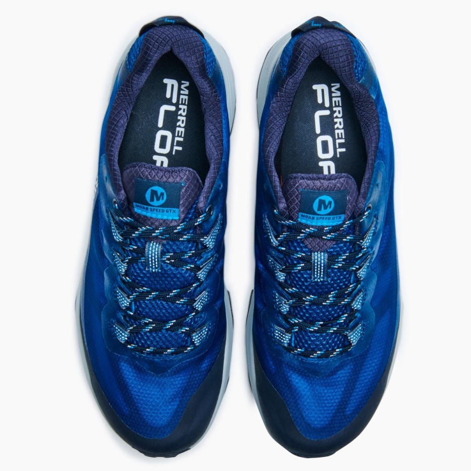 Merrell Moške Moab Speed Gore-tex Mornarsko Modre