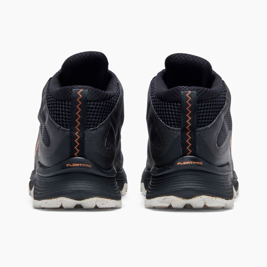 Merrell Moške Moab Speed Mid Gore-tex črna