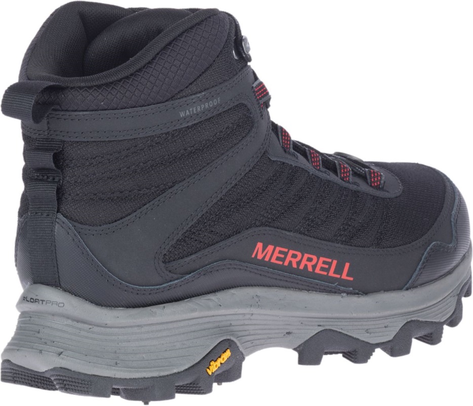 Merrell Moški Moab Speed Termo Mid Vodoodporna Konica črna