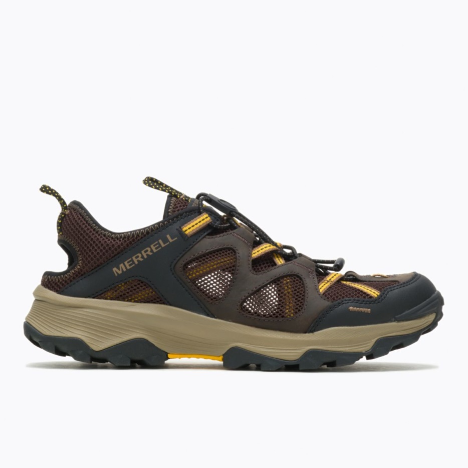 Merrell Moški Espresso Z Usnjenim Sitom Speed ​​Strike